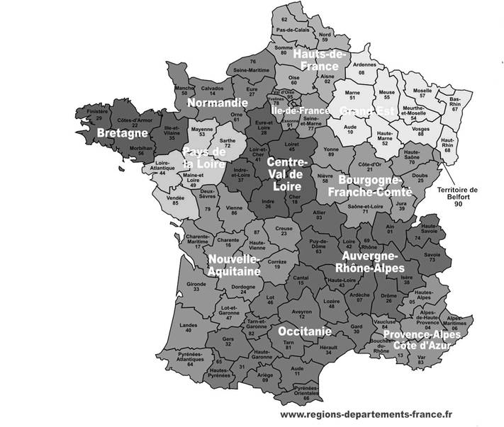 Carte de France